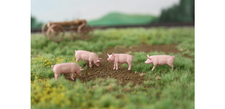 H0K26 VPS Varkens 4 stuks