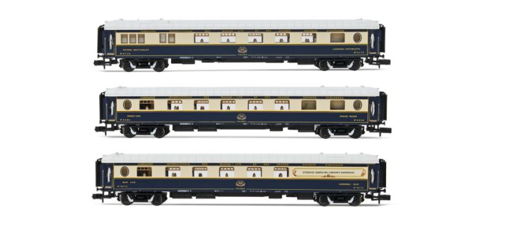 HN4398 Arnold N VSOE 3-delige Rijtuigenset Pullman-Express