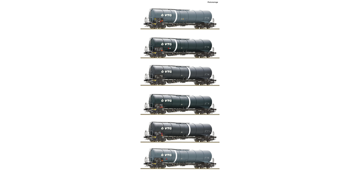 6600007 Roco Display Ketelwagens type Zans VTG