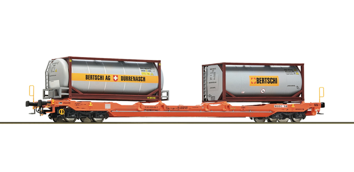 6600067 Roco Taschenwagen T5 Wascosa BERTSCHI