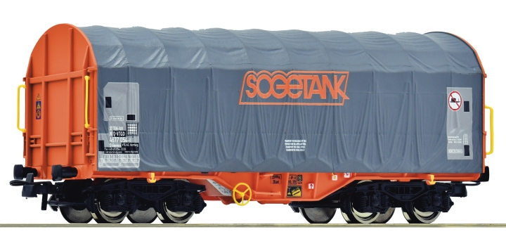 6600133 Roco Schiebeplanenwagen, Sogetank D-VTG
