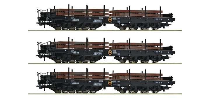 6600263 Roco 3-delige set Zware lastwagen NS
