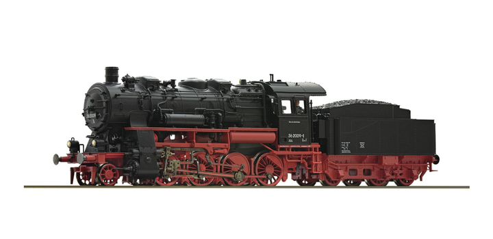 70037 Roco Stoomlocomotief BR 56 2009-1 DR