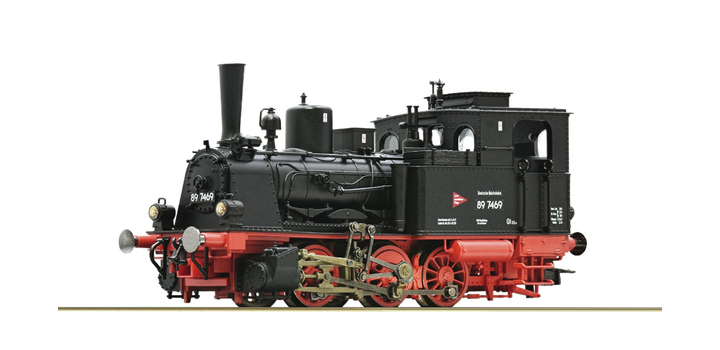 70046 Roco Stoomlocomotief BR 89.70?75 DR DCC Sound
