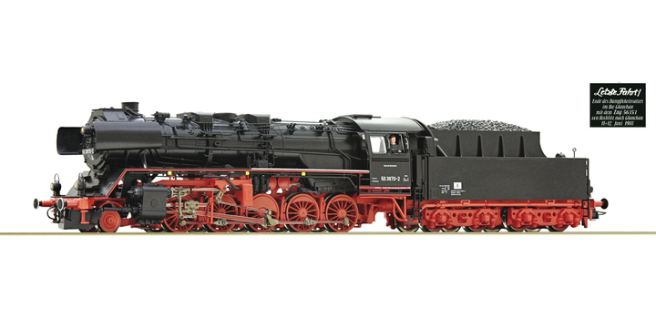 70288 Roco Stoomlocomotief 50 3670-2 DR DCC Sound