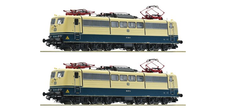 70408 Roco 2-delige set E-loks 151 094-0 en 151 117-9 DB DCC Sound