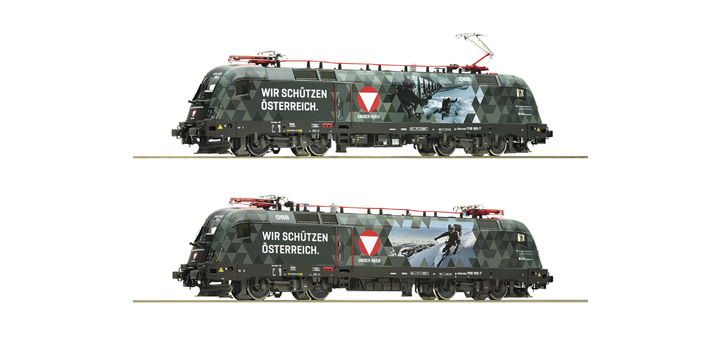 78492 Roco E-lok Taurus Rh 1116 182-7 ?Bundesheer? ?BB AC Sound