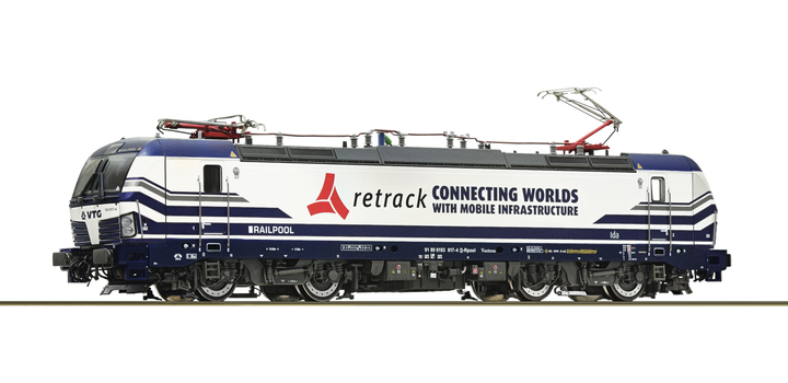 70729 Roco E-lok Vectron 193 817-4 VTG/ Retrack DCC Sound
