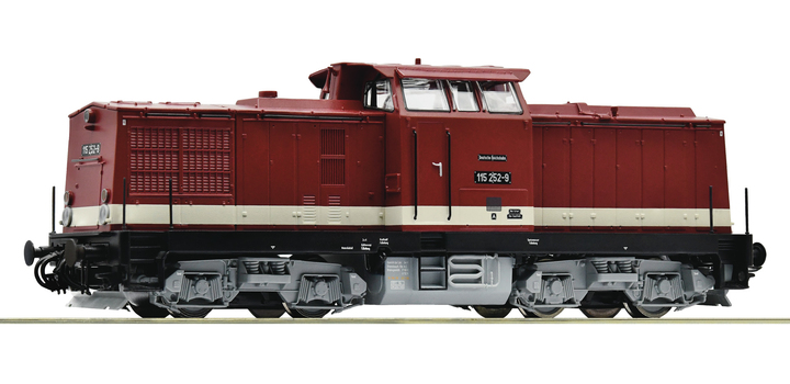 70816 Roco Diesellocomotief BR 115 252-9 van de DR DCC Sound