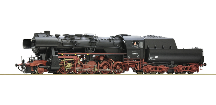 7100004 Roco Stoomlocomotief met kuiptender BR 52 8119-1 DR