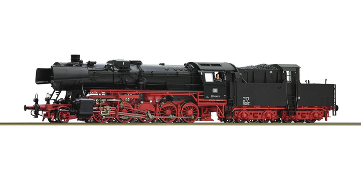 7110010 Roco Stoomlocomotief BR 051 494-3 DB met cabinetender DCC Sound