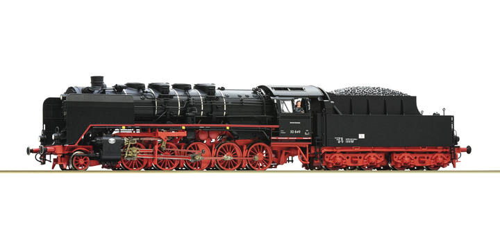 7110011 Roco Stoomlocomotief BR 50 849 DR DCC Sound