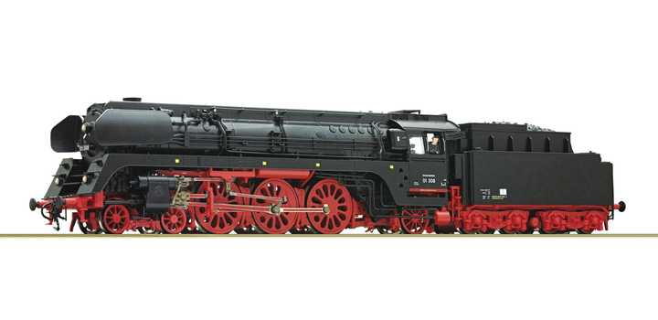 71268 Roco Sneltrein stoomlocomotief BR 01 508 DR DCC Sound