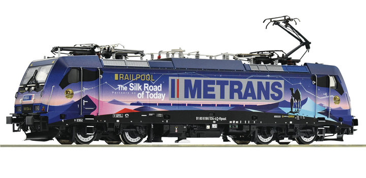 71982 Roco E-lok Railpool BR 186 534 van Metrans DCC Sound
