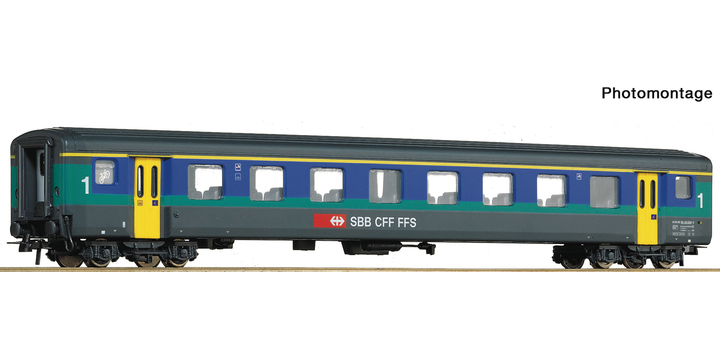 74565 Roco Sneltreinrijtuig EW II 1e Klasse SBB