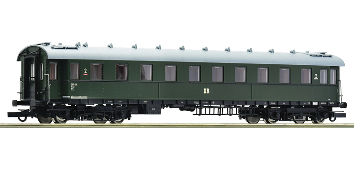 74863 Roco Sneltreinrijtuig 2e klasse DR