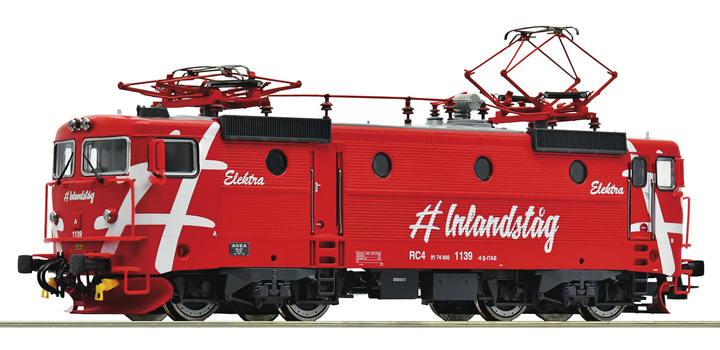 7510008 Roco E-lok RC4 1139 ITAB Zweedse Spoorwegen DCC Sound