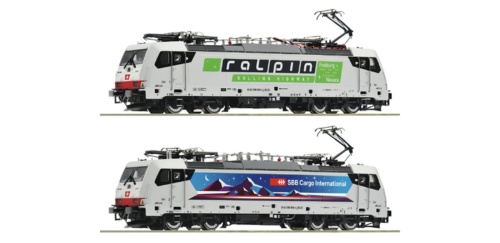 7510035 Roco E-lok BR 186 909-4 ?Nightpiercer? SBB/ RAlpin DCC Sound