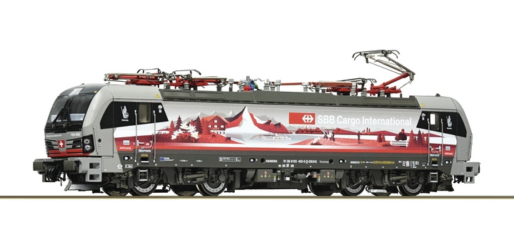 7510073 Roco E-lok Vectron 193 452-0 „Schweizpiercer“ SBB Cargo International DCC Sound