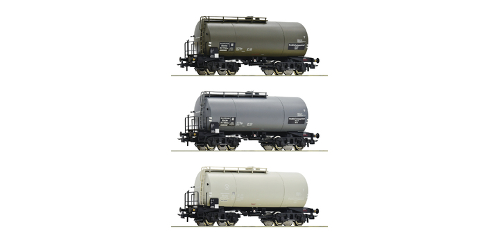76015 Roco 3-delige set Ketelwagens DRG