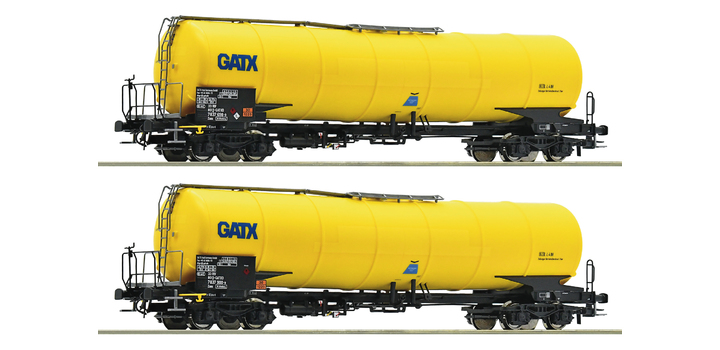 76025 Roco Set ketelwagens GATX