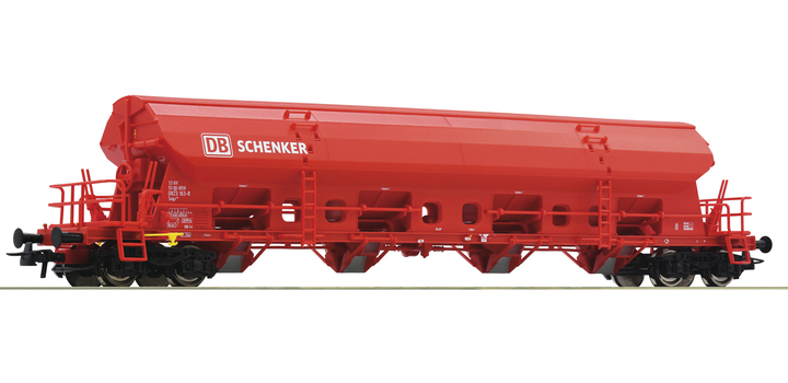 76414 Roco Zwenkdakwagen DB Schenker