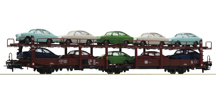 76459 Roco Autotransportwagen DB met lading