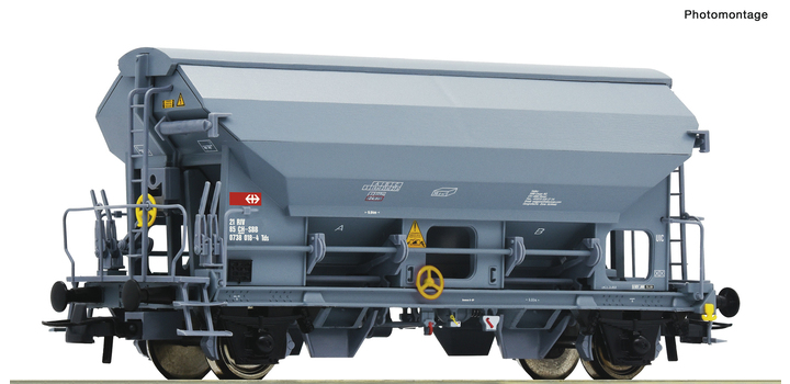 76584 Roco Zwenkdakwagen SBB