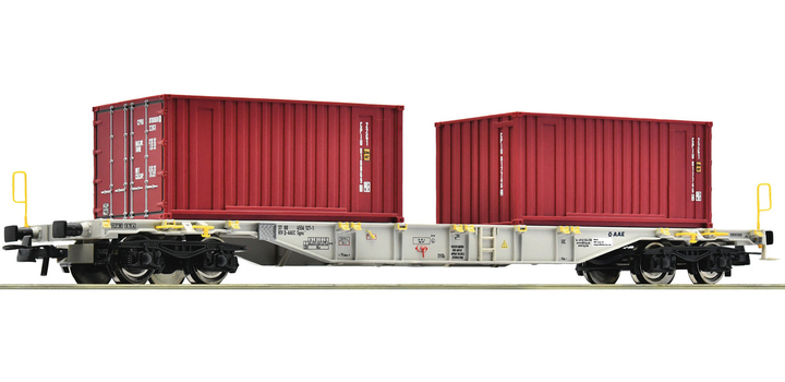 77345 Roco Containerdraagwagen AAE