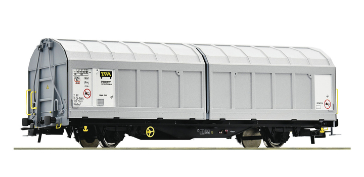 77495 Roco Schuifwandwagen Transwaggon SBB Cargo