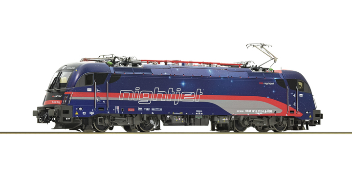 70523 Roco E-lok Taurus 1216 012-5 ?Nightjet? ?BB DCC Sound