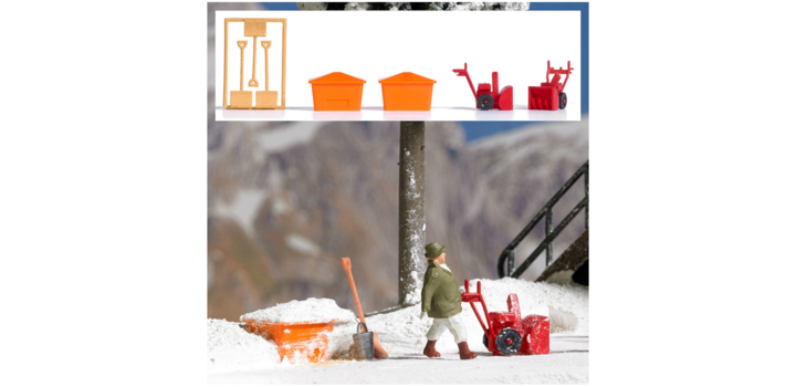 1181 Busch Winteruitrusting H0