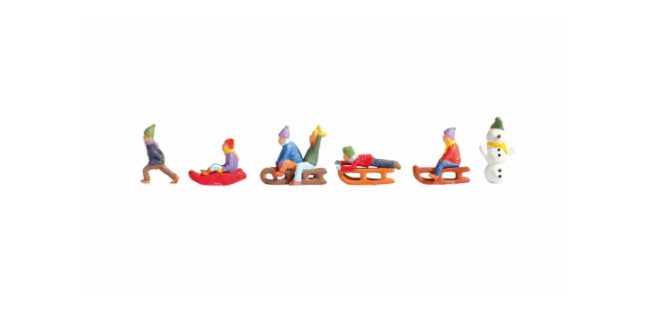 15819 Noch Kinderen in de sneeuw