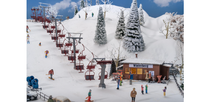 134004 Faller Stoeltjeslift 1/87