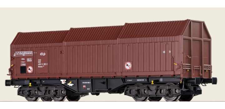 51019 Brawa Teleskophaubenwagen Shimms385 NS