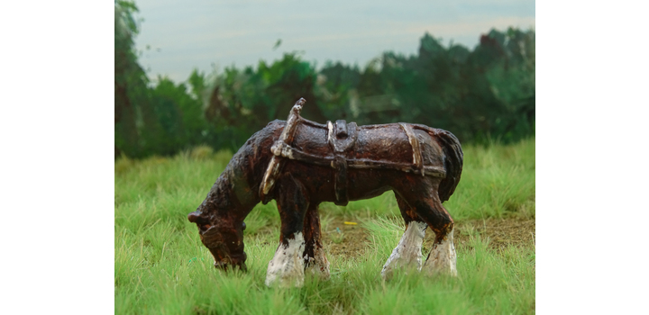 HP011 Shire horse 'Old George'