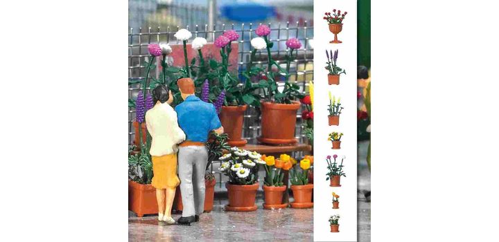 1209 Busch BLOEMPOTTEN SET