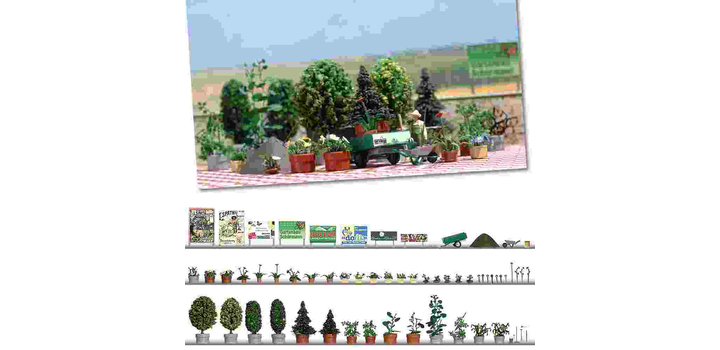 1211 Busch PLANTENSET