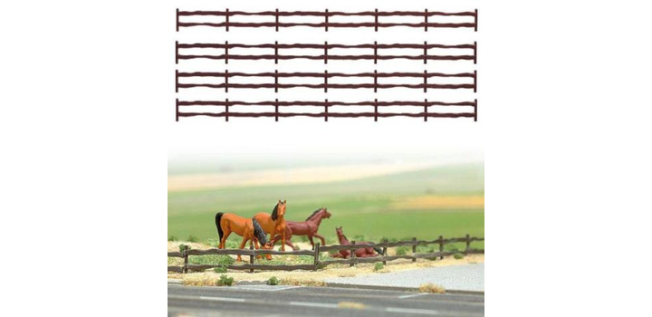 6008 Busch Weide Hekken (130CM) HO