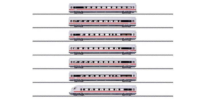 42930 Marklin Rijtuigenset DB ICE rijtuigen Metropolitan met verlichting