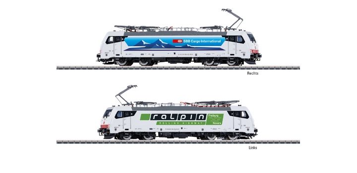 38801 Marklin E-lok Serie 186 904 Ralpin MFX+ Sound