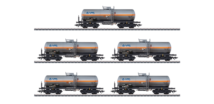 46465 Marklin Set ketelwagens voor chloorgastransport VTG