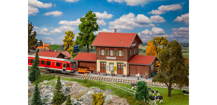 110146 Faller Station GOMADINGEN
