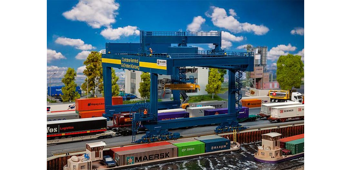 120291 Faller Containerbrug GVZ Hafen N?rnberg