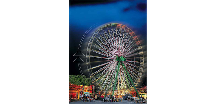 140470 Faller Kermis Kermisattractie Reuzenrad Jupiter