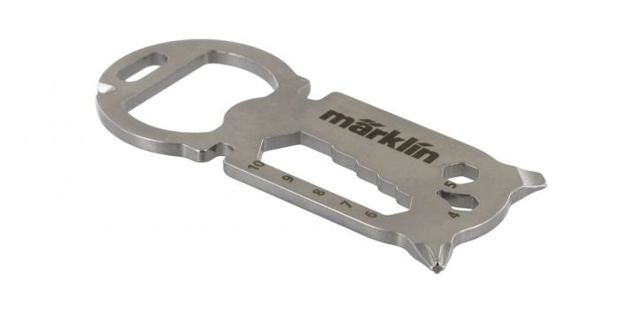 353463 M?rklin Multitool keytool roestvrij staal 16+
