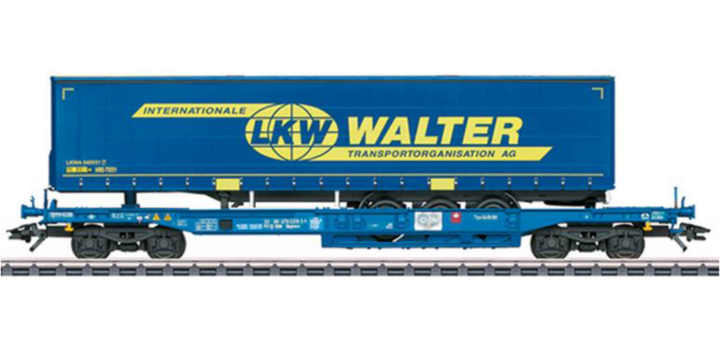 94538 Marklin T.R.W. Brussel dieplader LKW Walter