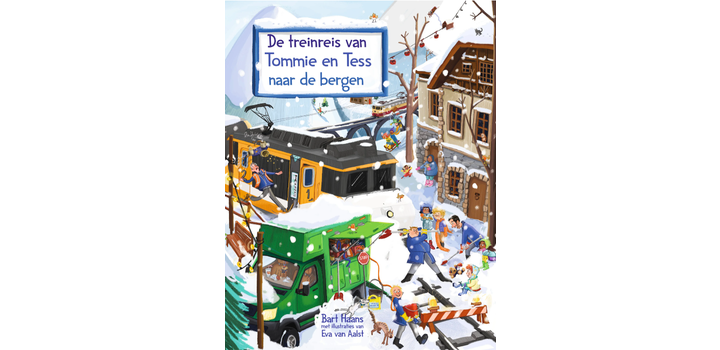 De treinreis van Tommie en Tess naar de bergen