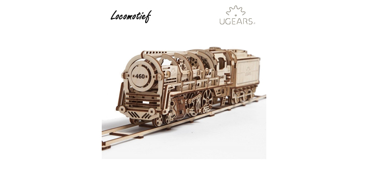 70012 UGears Stoomlocomotief