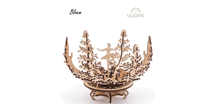 70016 UGears Mechanische bloem